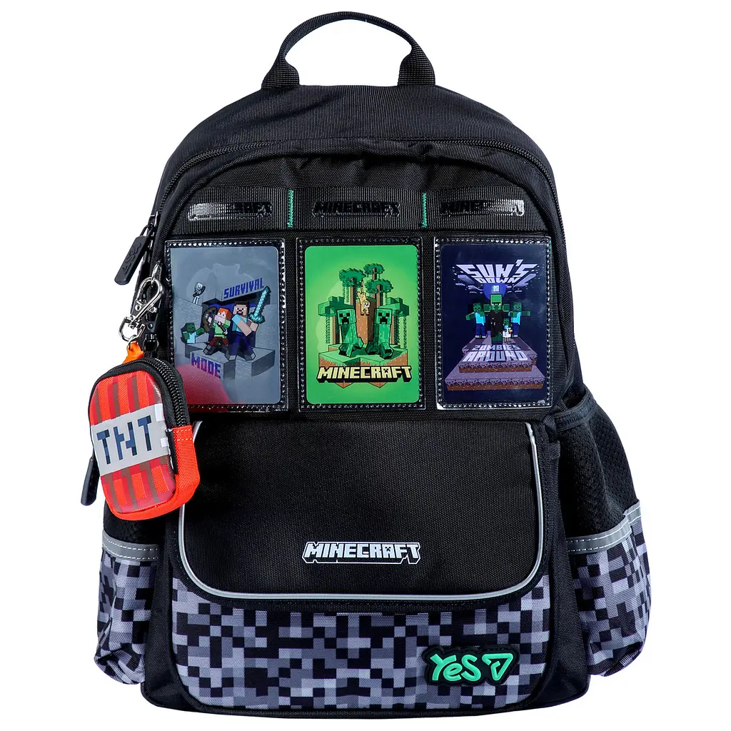 Рюкзак шкільний  ортопедичний шкільний Yes Minecraft Reality S-104S - фото 2