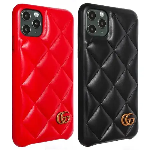 Чохол-накладка 2E для iPhone 11 11 Pro 11 Pro Max Leather Gucci Logo шкіряний - фото 2