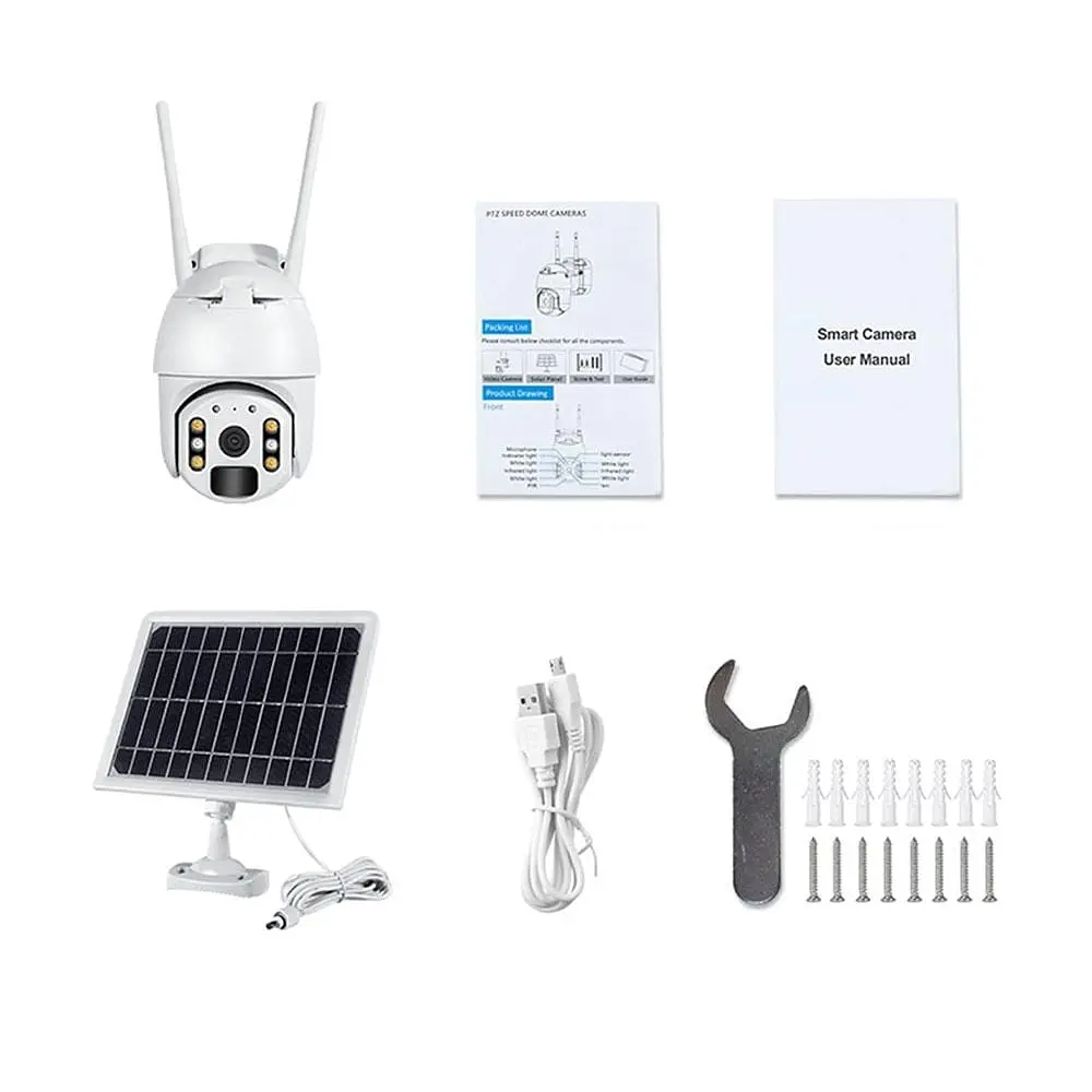 IP PTZ-відеокамера автономна з 4G та сонячною панеллю 2Mp VLC-9492IG(Solar) Light Vision f=3.6mm, на акумуляторних батареях (75-00181) - фото 6