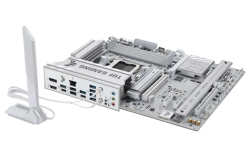 Материнська плата ASUS TUF GAMING B850-PRO WIFI7 W NEO WHITE (TUF GAMING B850-PRO WIFI7 W NEO) (Socket AM5, AMD B850, ATX) - фото 6