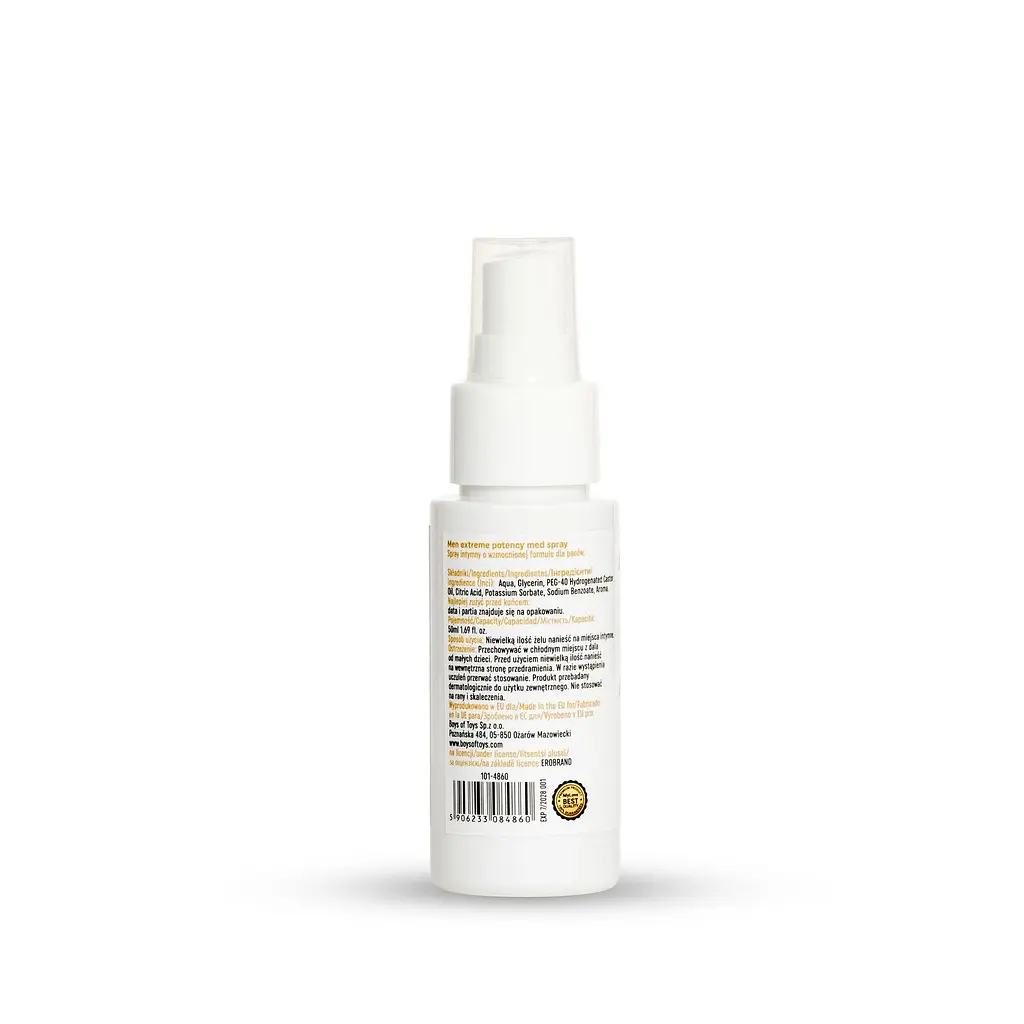 Стимулирующий лубрикант для мужчин MyLove Man Extreme Potency Med Spray, 50 мл - фото 7