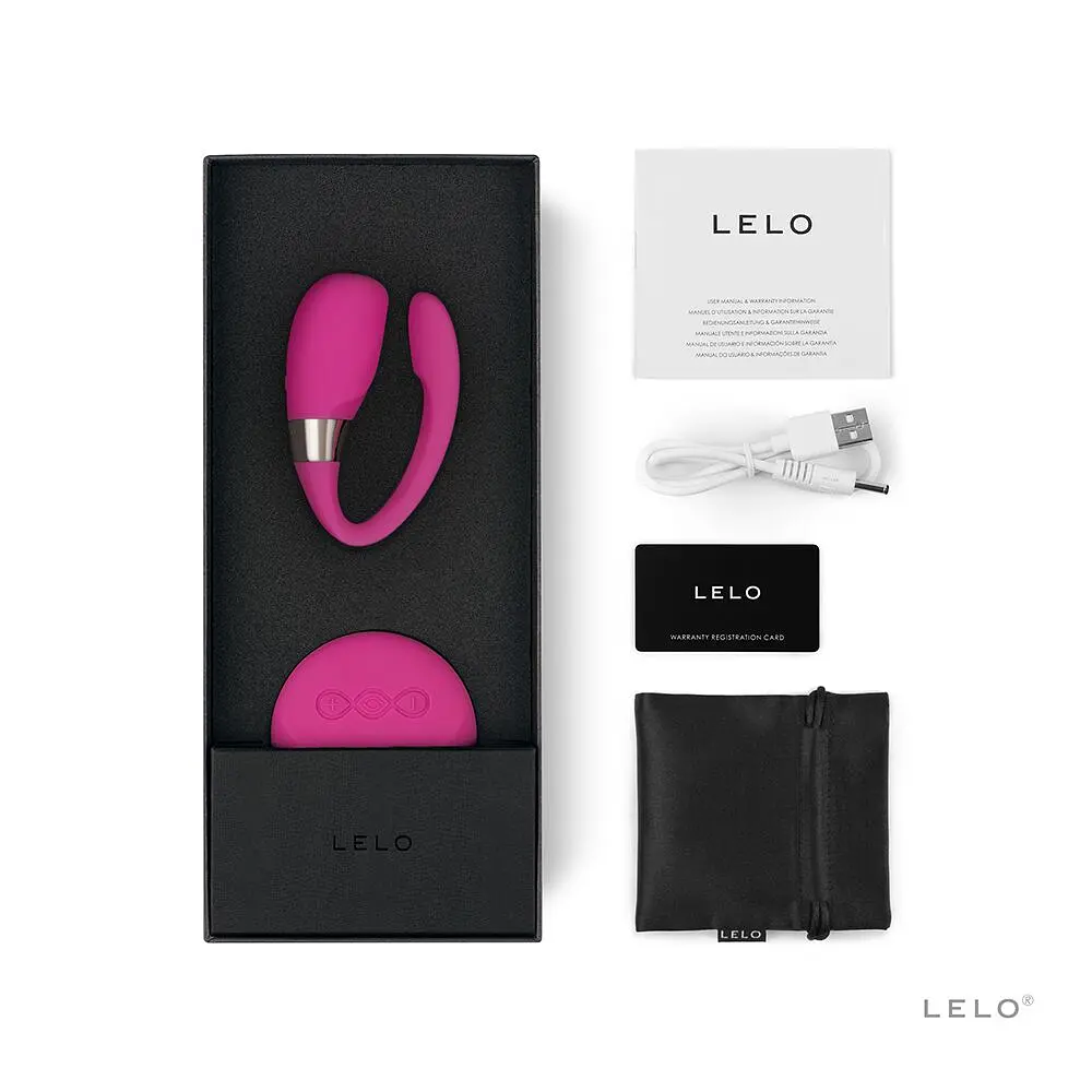 Вібратор для пар LELO Tiani 3 Cerise, 2 мотори, пульт ДК - фото 2