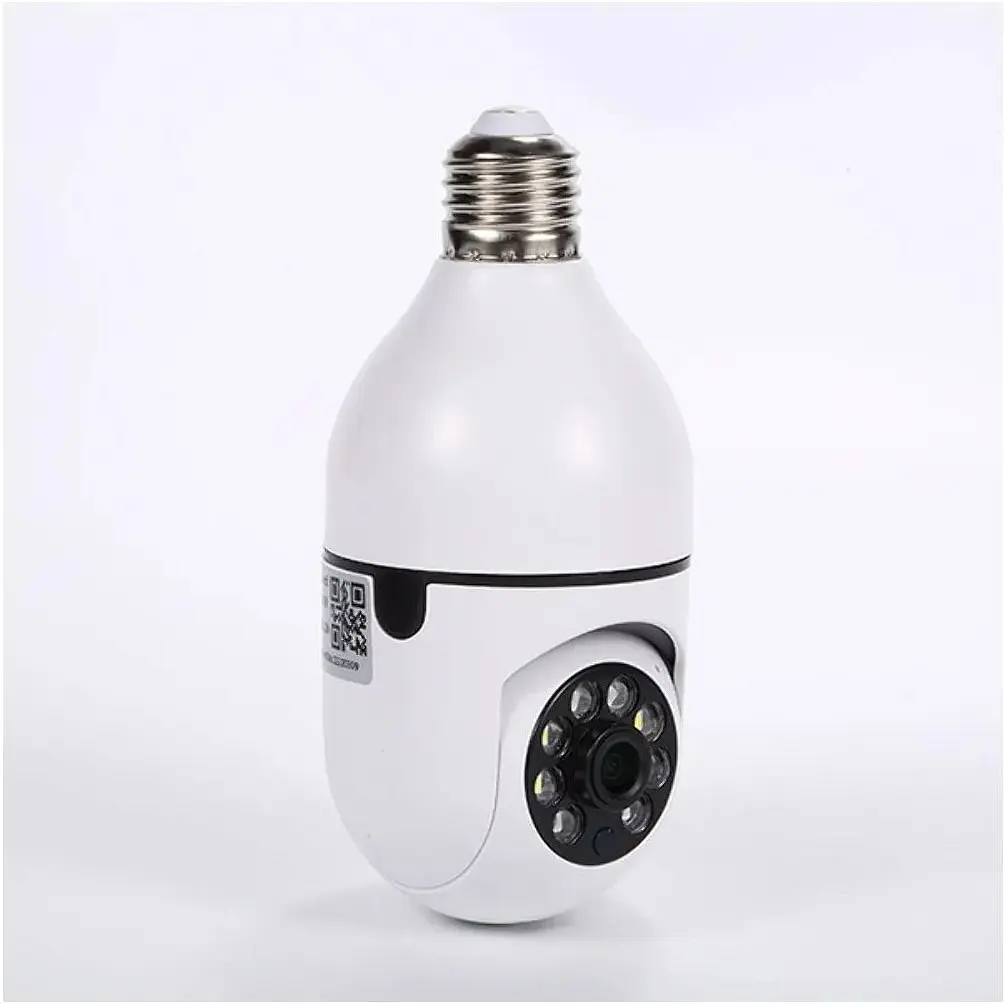 IP-камера відеоспостереження Smart Smarteye 642FA2F в цоколь Е27 біла - фото 2