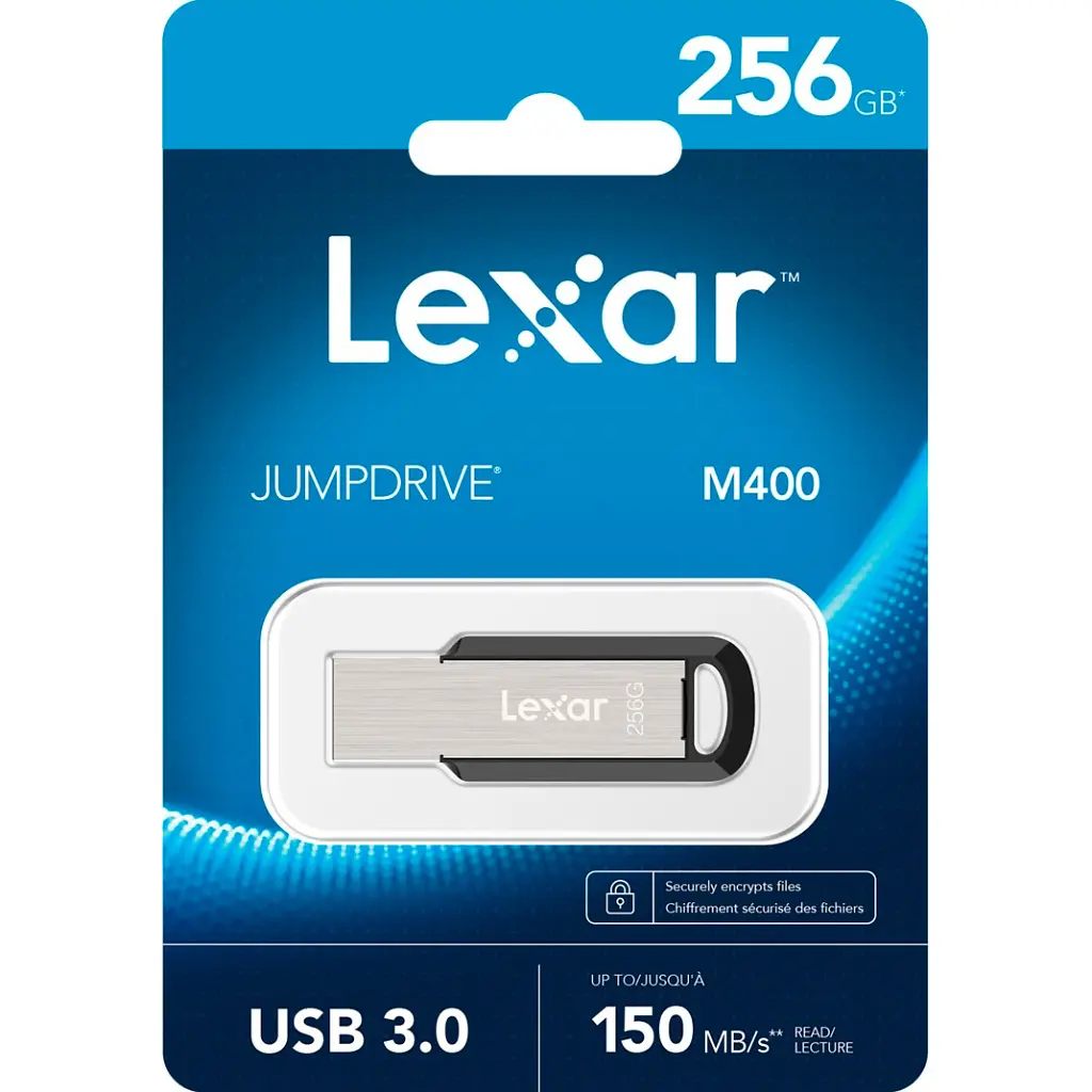 USB флеш накопичувач Lexar 256GB JumpDrive M400 USB 3.0 (LJDM400256G-BNBNG) - фото 4
