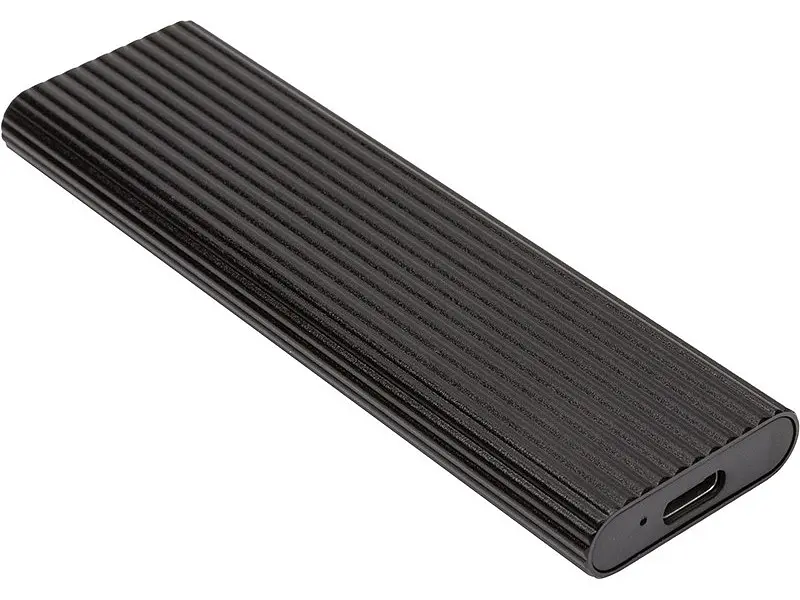Кишеня для накопичувача PowerPlant NVMe PCIe M.2 to USB 3.1 Black (HC380428) - фото 3