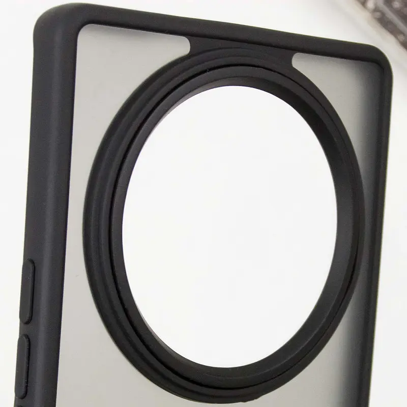 Чехол TPU+PC Lyon Frosted для Xiaomi Redmi 14C / Poco C75 Black - фото 5