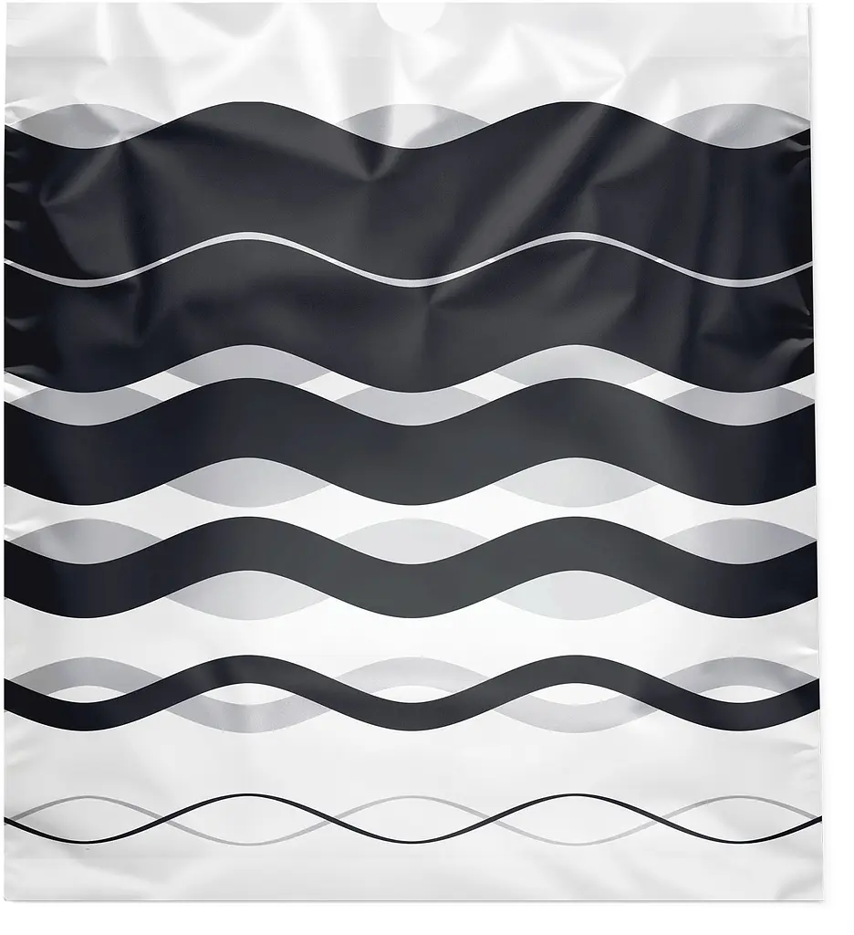 Пакети для сміття з принтом Добра господарочка Black&White з затяжками 35 л 20 шт. - фото 3