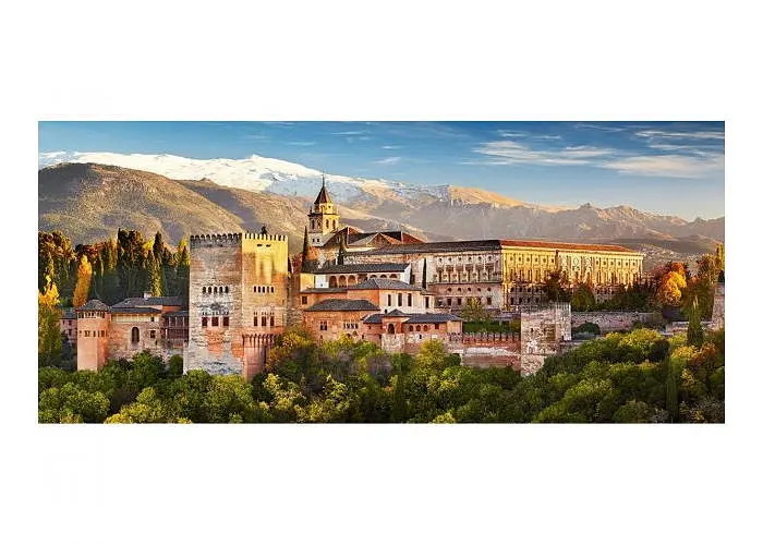 Пазл Castorland puzzle Вид на Альгамбру, Гранада, Испания, 600 эл. (панорама) (B-060344) - фото 2