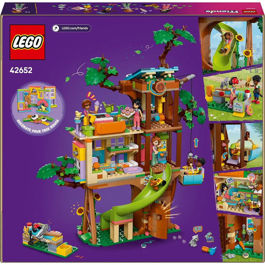 Конструктор LEGO Friends Тусовка в домике дружбы на дереве 701 деталь (42652) - фото 15