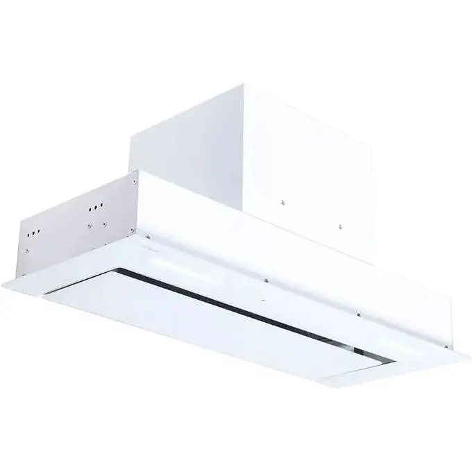 Вытяжка встроенная Perfelli BISP 7873 WH LED Strip Glass - фото 3