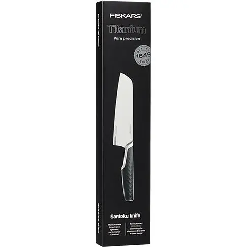 Ніж Fiskars Titanium Santoku 20 см (1027295) - фото 2