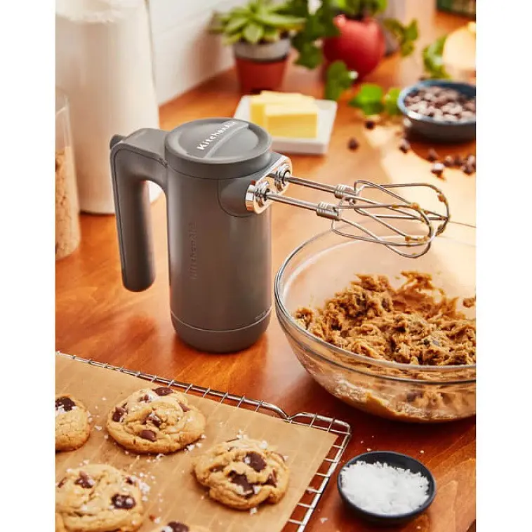 Міксер KitchenAid 5KHMB732EDG ручний акумуляторний сірий - фото 6