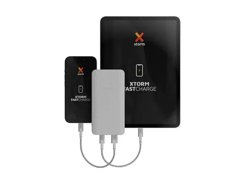 Зовнішній акумулятор (Power Bank) Xtorm GO2 20000 mAh White (8718182278255) - фото 2
