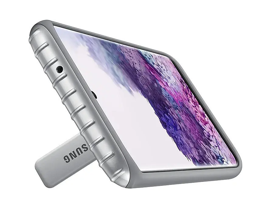 Чохол протиударний Official Protective Rugged Standing Cover EF-RG980CSEGRU з підставкою для Samsung Galaxy S20 Silver - фото 3