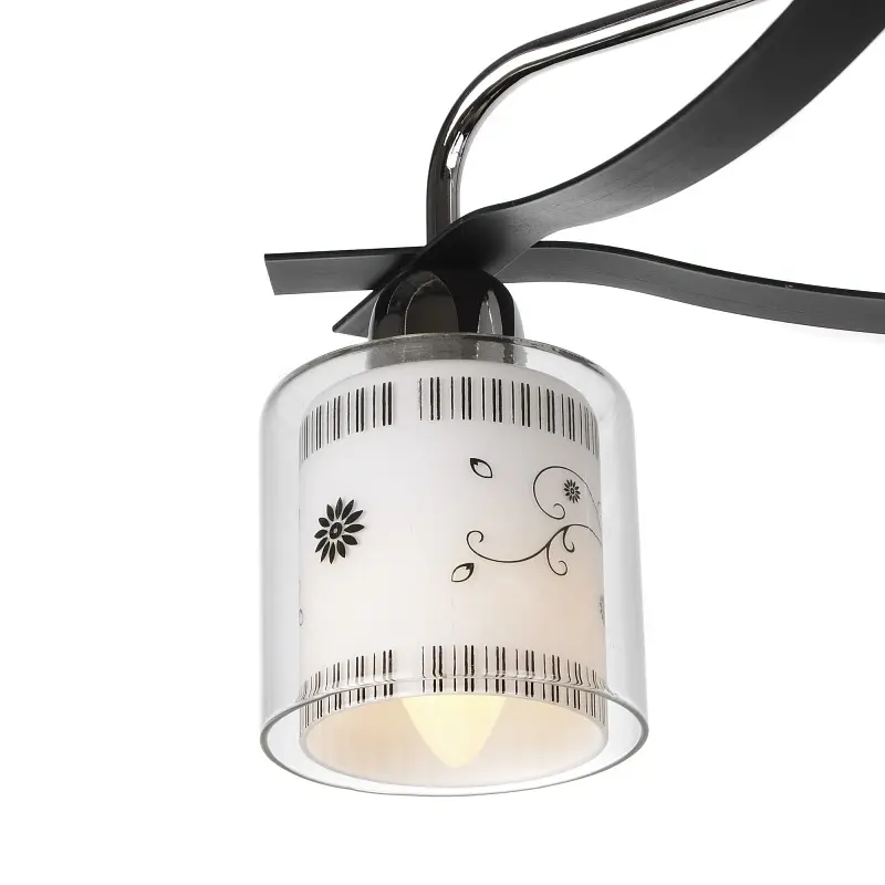 Люстра потолочная Brille для кухни E14 40W CH (LK-283C/3) - фото 3