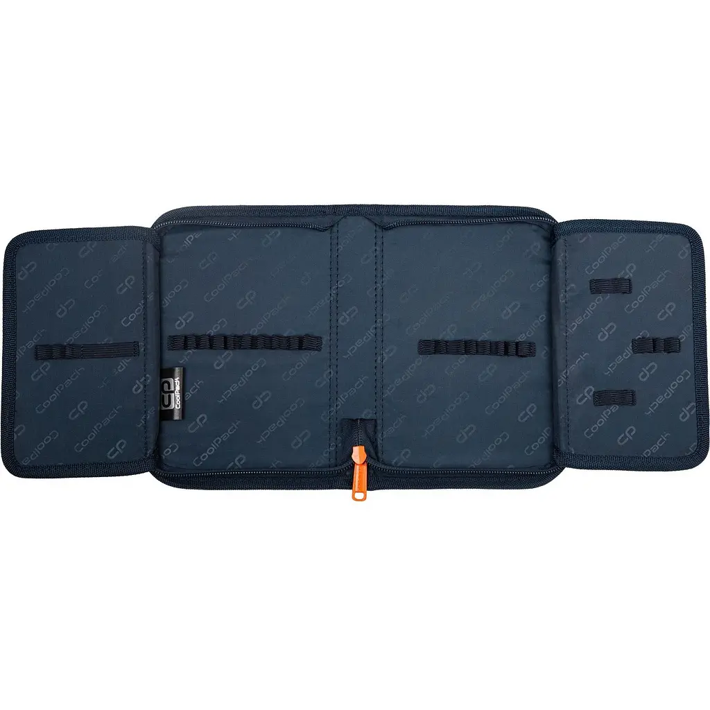 Пенал на блискавці СoolPack Clipper Offroad, з органайзером для ручок, 20х14х3 см (F076671) - фото 3