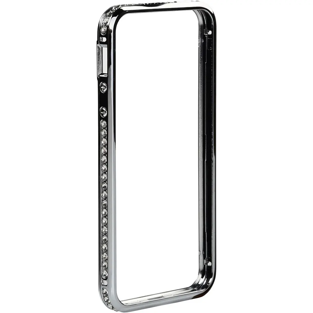 Бампер Shengo SG03 Metal Bumper iPhone 5 Silver - фото 2