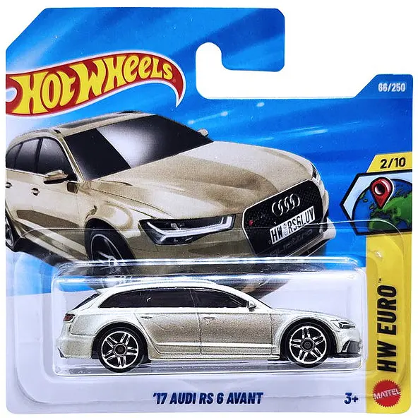 Базова машинка Hot Wheels HW Euro '17 Audi RS 6 Avant колір в асортименті (5785) JJK90 - фото 8