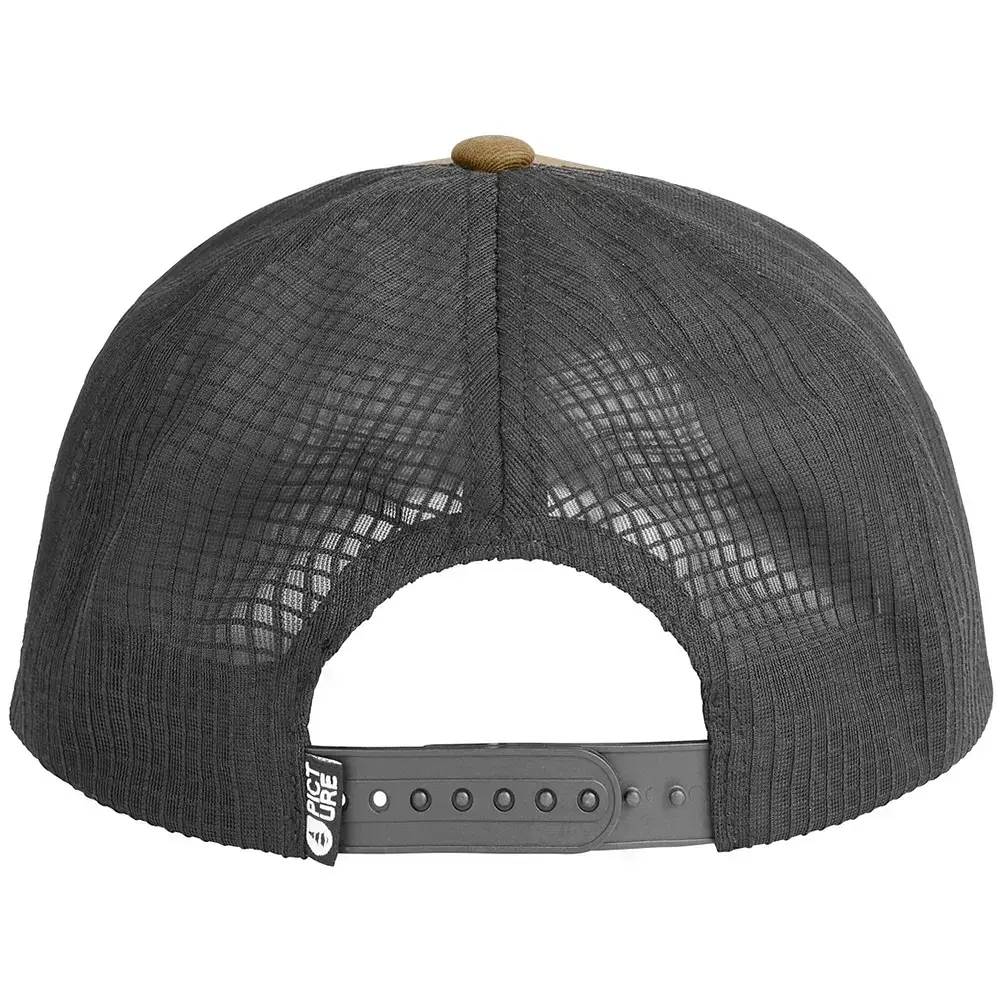 Кепка Picture Organic Kuldo Trucker ONE SIZE Черный-Оливковый - фото 2