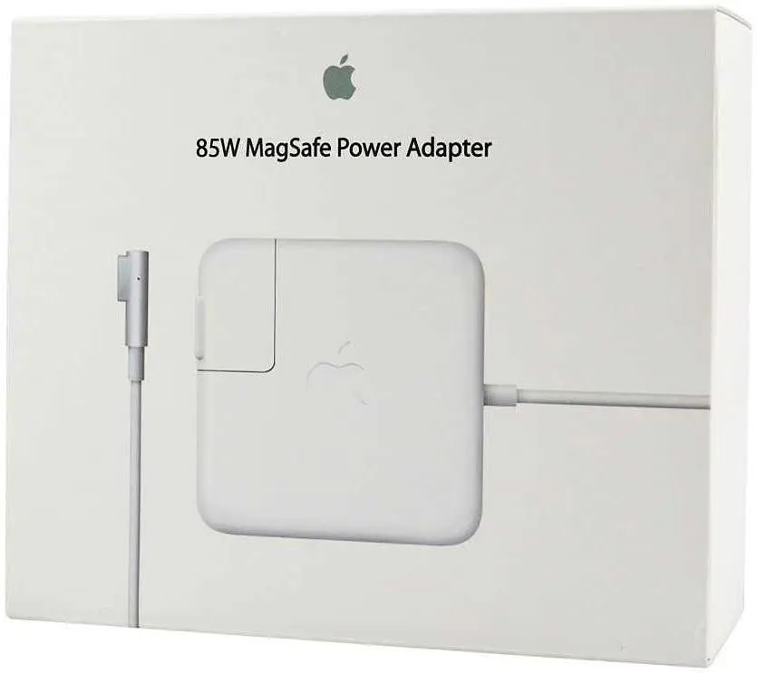 Зарядний пристрій для макбука 85W, MagSafe (T-tip), білий блок живлення, зарядний пристрій для ноутбука + магнітний кабель, швидка зарядка, адаптер живлення Apple MacBook (MC556) (ARM15301) - фото 3