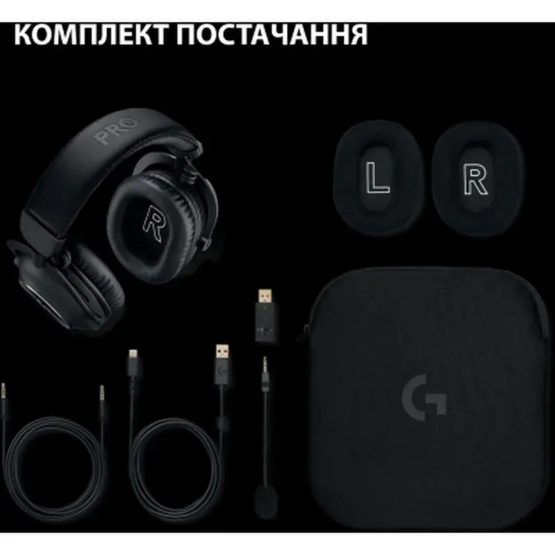 Навушники Logitech G Pro X 2 Lightspeed Wireless Black (981-001263) - фото 9