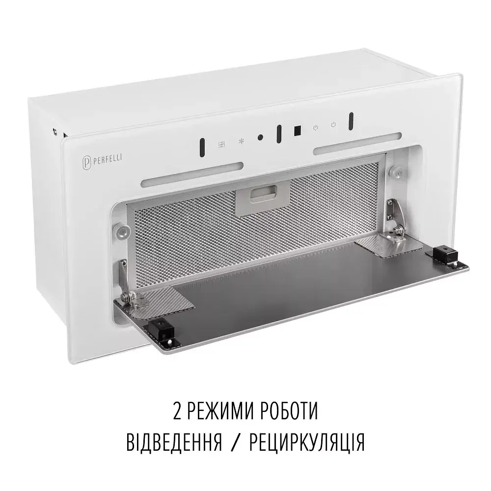 Витяжка повновбудована PERFELLI NUOVA 6JWR BIANCO - фото 10