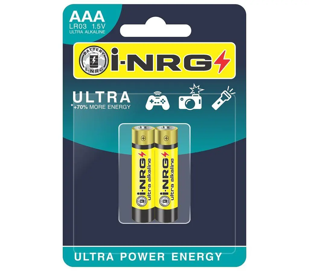 Батарейка i-NRG Ultra 2AAA - блістер 2 шт.