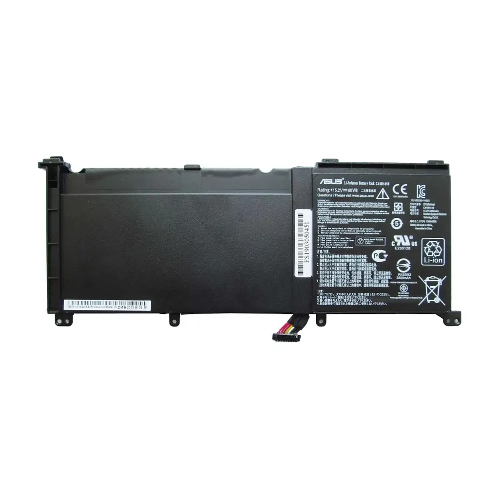 Акумулятор до ноутбука ASUS UX501 C41N1416, 3800mAh (60Wh), 4cell, 15.2V, Li-Pol, черная (A47300)