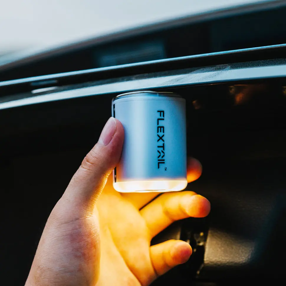Насос-ліхтар кемпінговий Flextail Tiny Pump 2X, чорний - фото 4