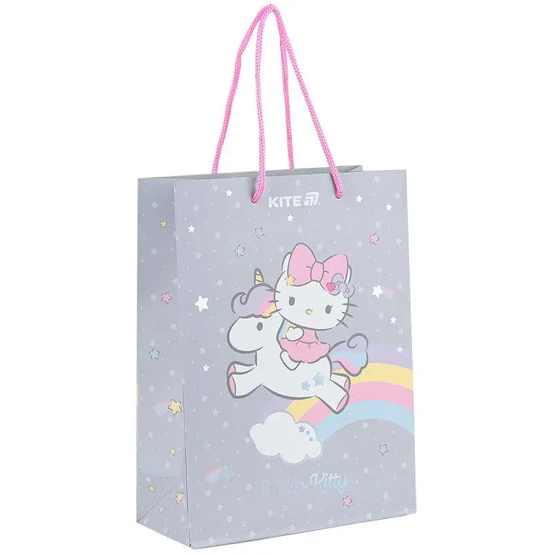 Пакет подарунковий папер. "Kite" №HK25-265-1 Hello Kitty 18х24см