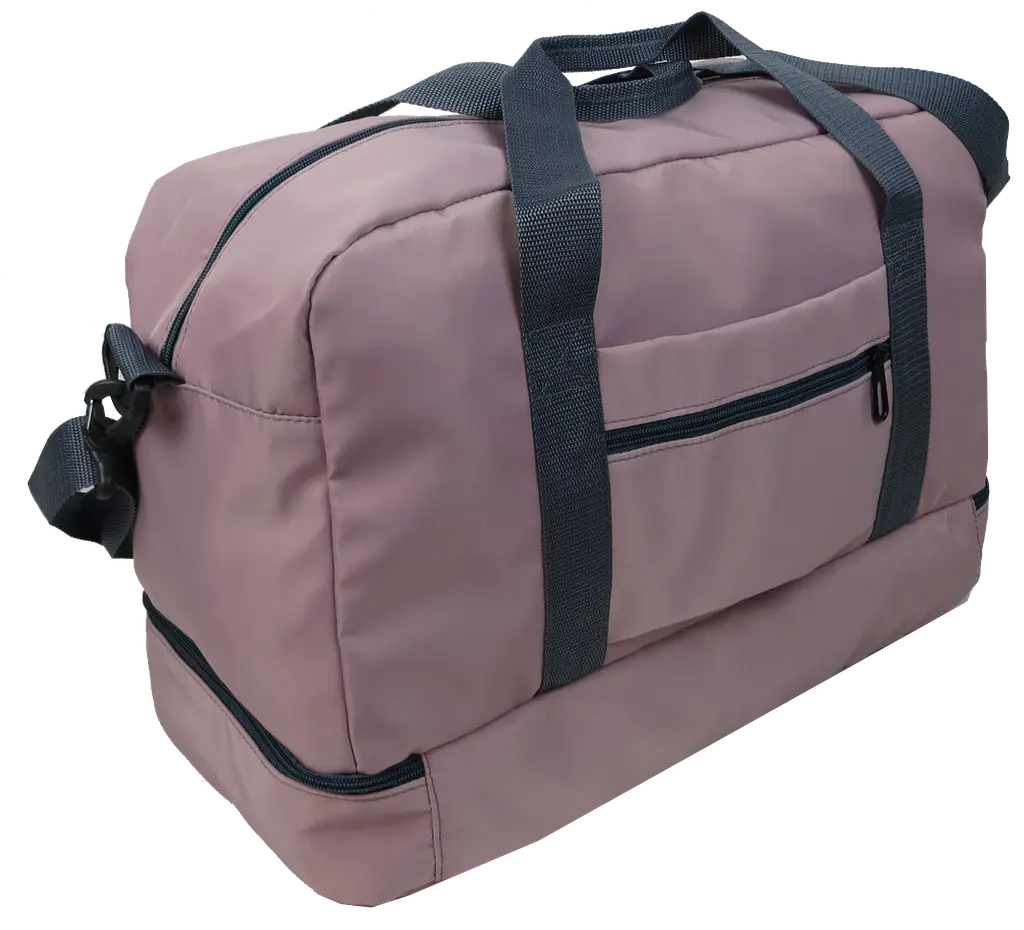 Дорожная сумка с отделом для обуви 40L пудровый Wallaby sum0028890 - фото 4