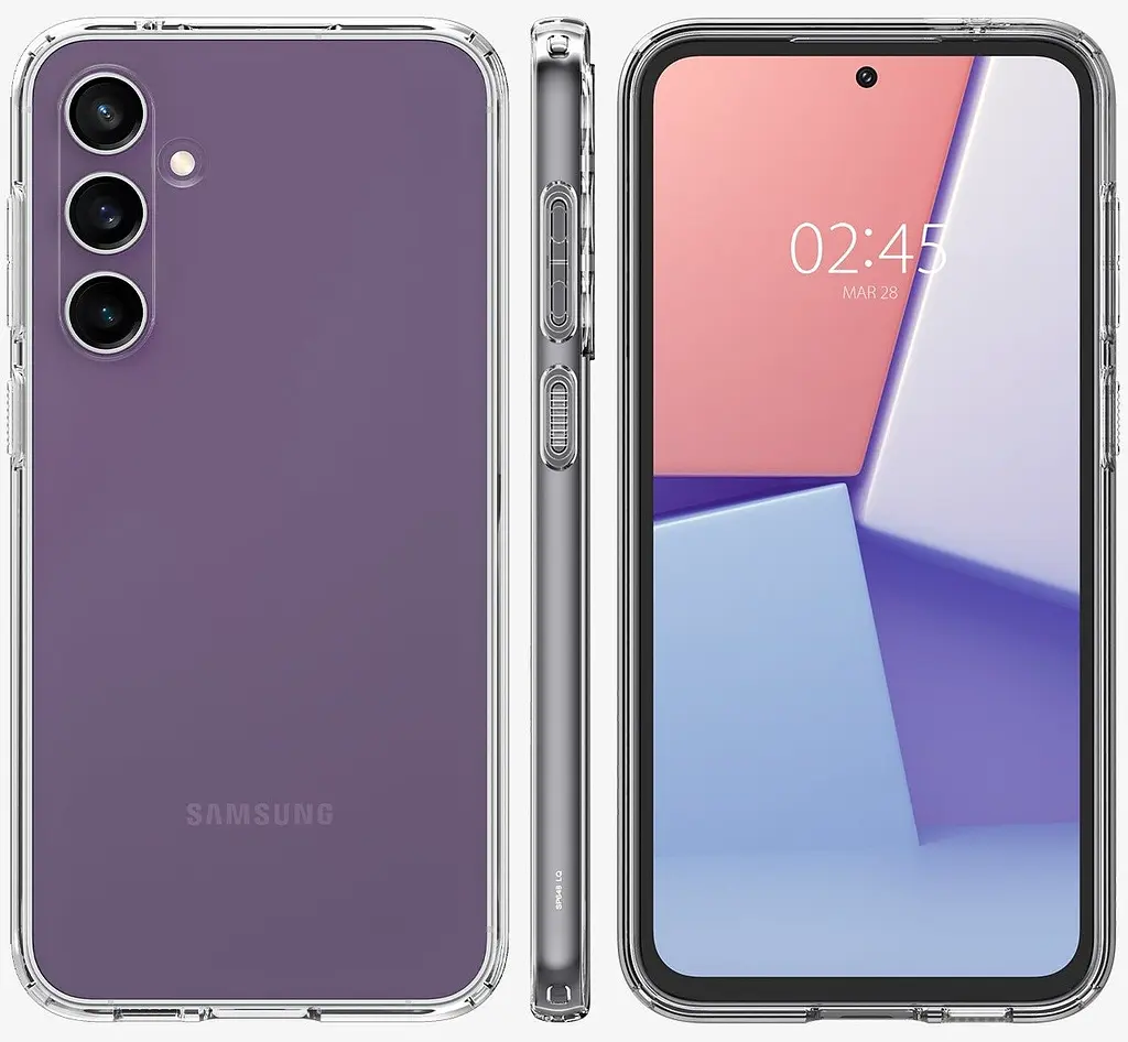Оригінальний силіконовий чохол Spigen Liquid Crystal Flex для Samsung Galaxy S23 FE (6.4") ACS07040 - фото 6