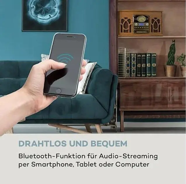 Проигрыватель винила Auna NR-620 DAB (10033711) - фото 3