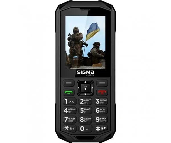 Телефон захищений Sigma X-treme PA68 чорний (4827798466513) - фото 2