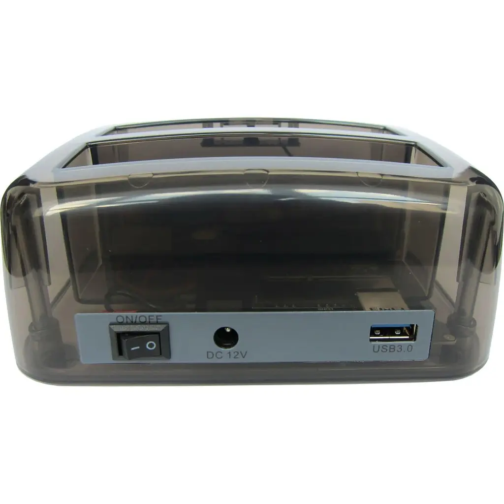 Зовнішня кишеня Dynamode 2*HDD 2,5"/3,5" SATA /IDE/SSD - USB3.0, 2 x USB 2.0, SD/TF/M2 (DM-CAD-S8) - фото 3