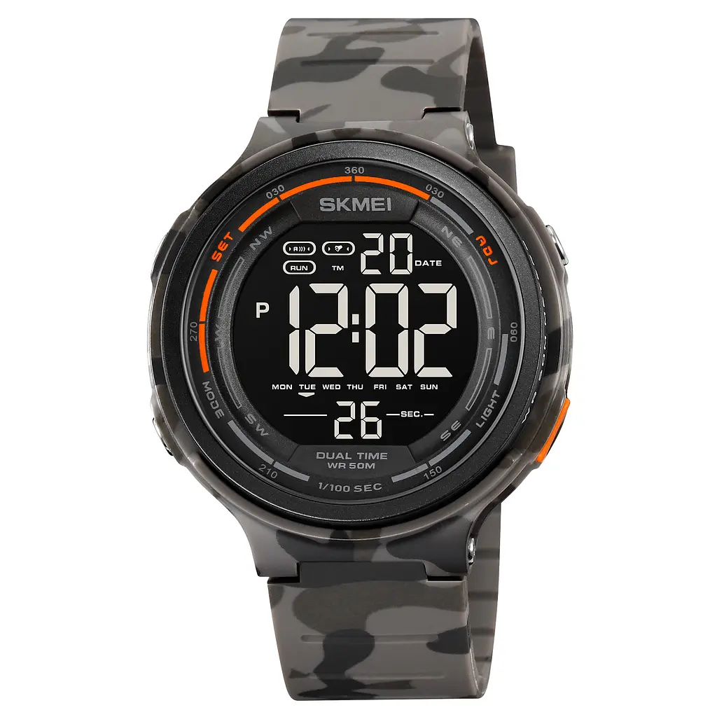 Чоловічий наручний годинник 1841CMGY Grey Camo Skmei acs0030551