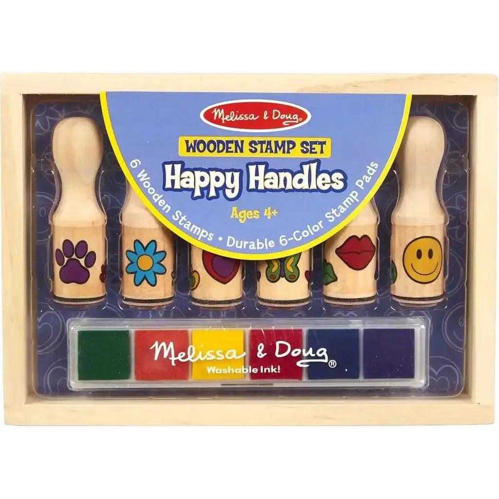 Набір штампів Melissa & Doug Смайлики 6 шт. (MD2407)