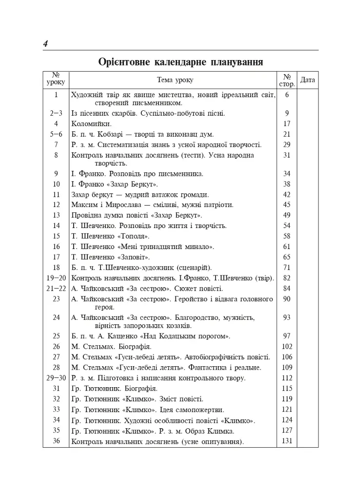 Уроки української літератури. 7 клас. Посібник для вчителя - фото 5