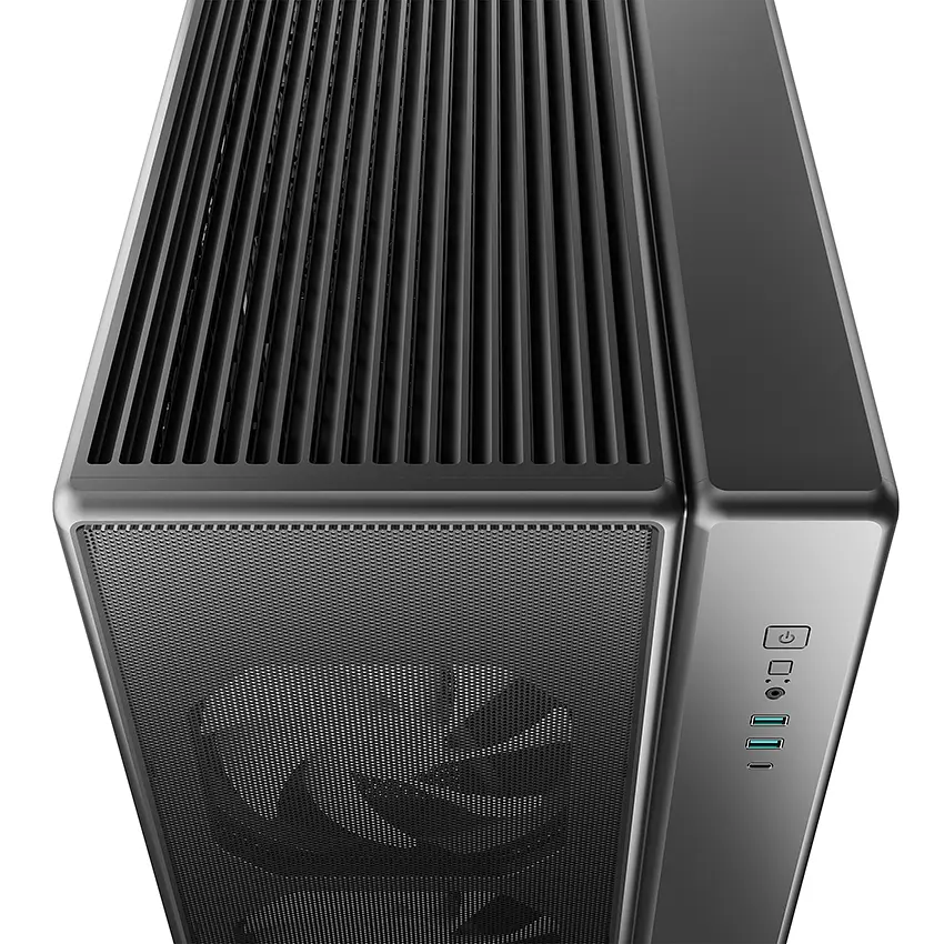 Корпус DeepCool CG590 Mesh 2F Black (R-CG590MESH-BKANA2-G) - фото 7
