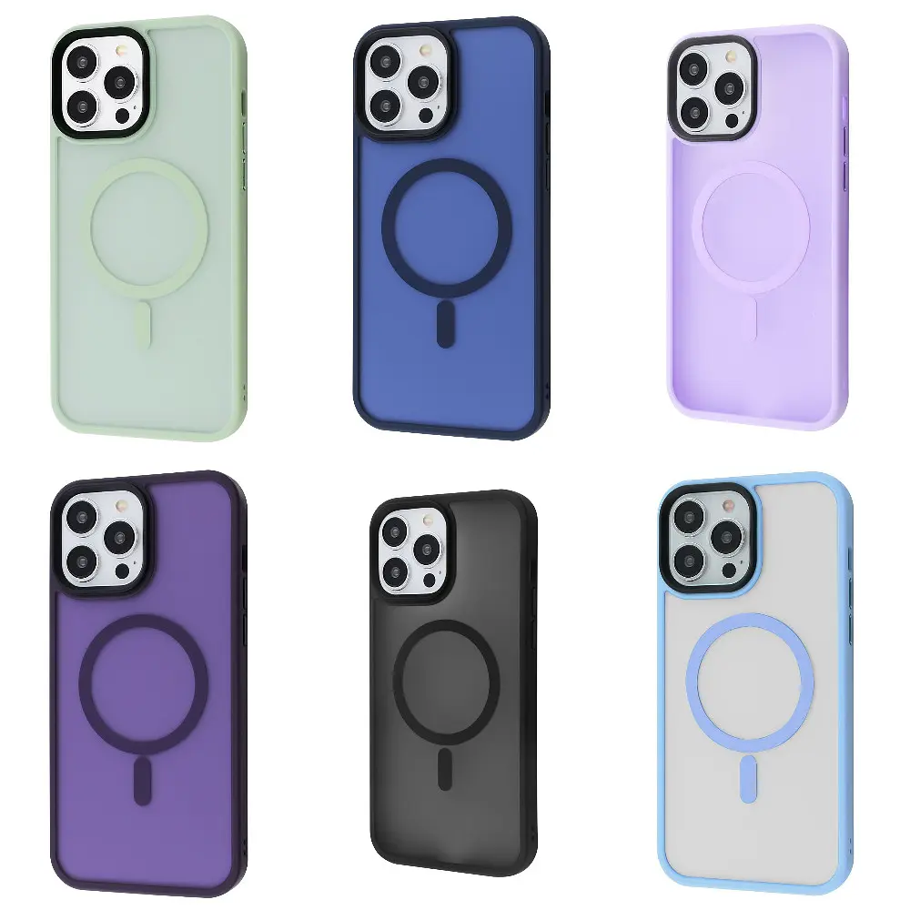Чохол WAVE Matte Insane Case with Magnetic Ring iPhone 13 Pro Max в асортименті