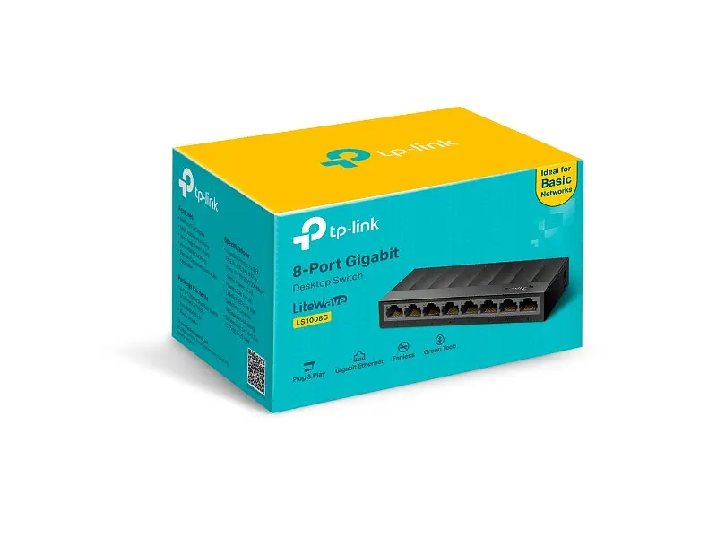 Комутатор TP-LINK LS1008G - фото 2