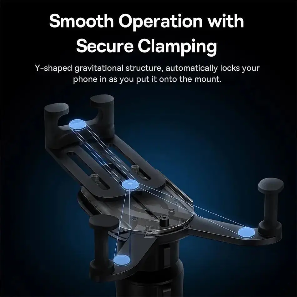 Автодержатель Baseus Pro Wireless 15W Stable Gravitational SUWX030001 - фото 3