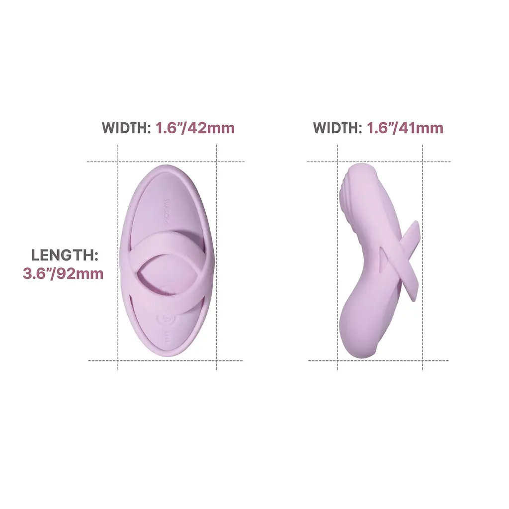 Кліторальний вібратор Svakom Echo 2 Pink Lilac SVAKOM SX2449 100820 - фото 3