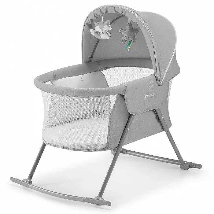 Детская кроватка колыбель KiderKraft Lovi Grey - фото 3