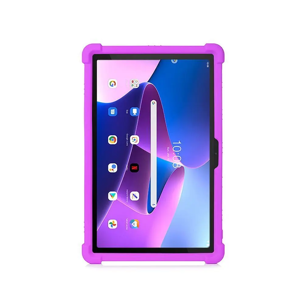 Чехол SoftGel Kids детский Samsung Galaxy Tab A9+ Plus SM X210 X215 Фиолетовый - фото 5