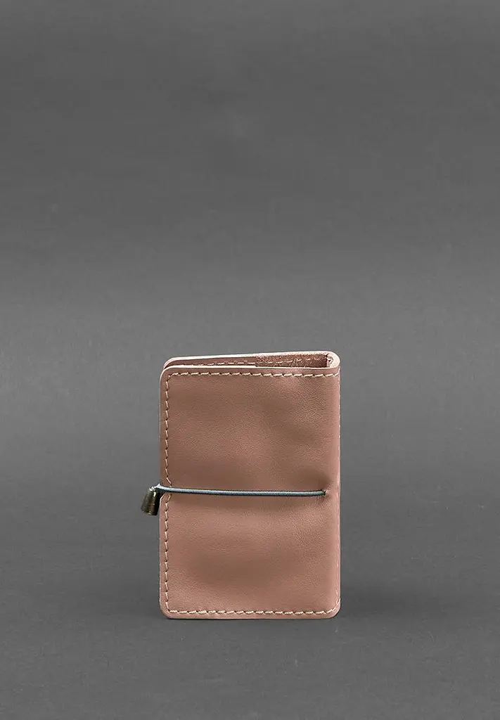 Женский кожаный кард-кейс 7.0 красный - фото 5