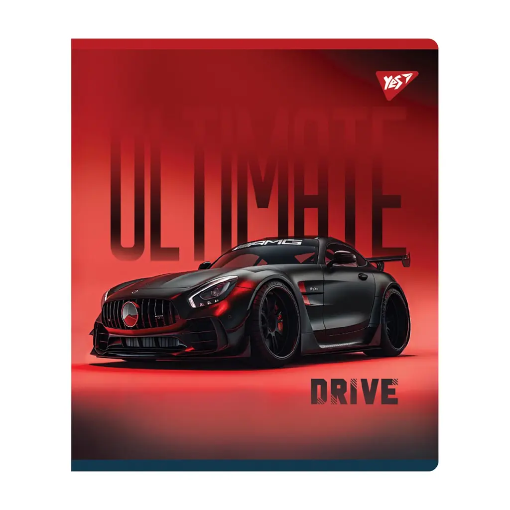 Зошит Yes Ultimate drive А5 18 аркушів клітинка (767524), в асортименті - фото 2