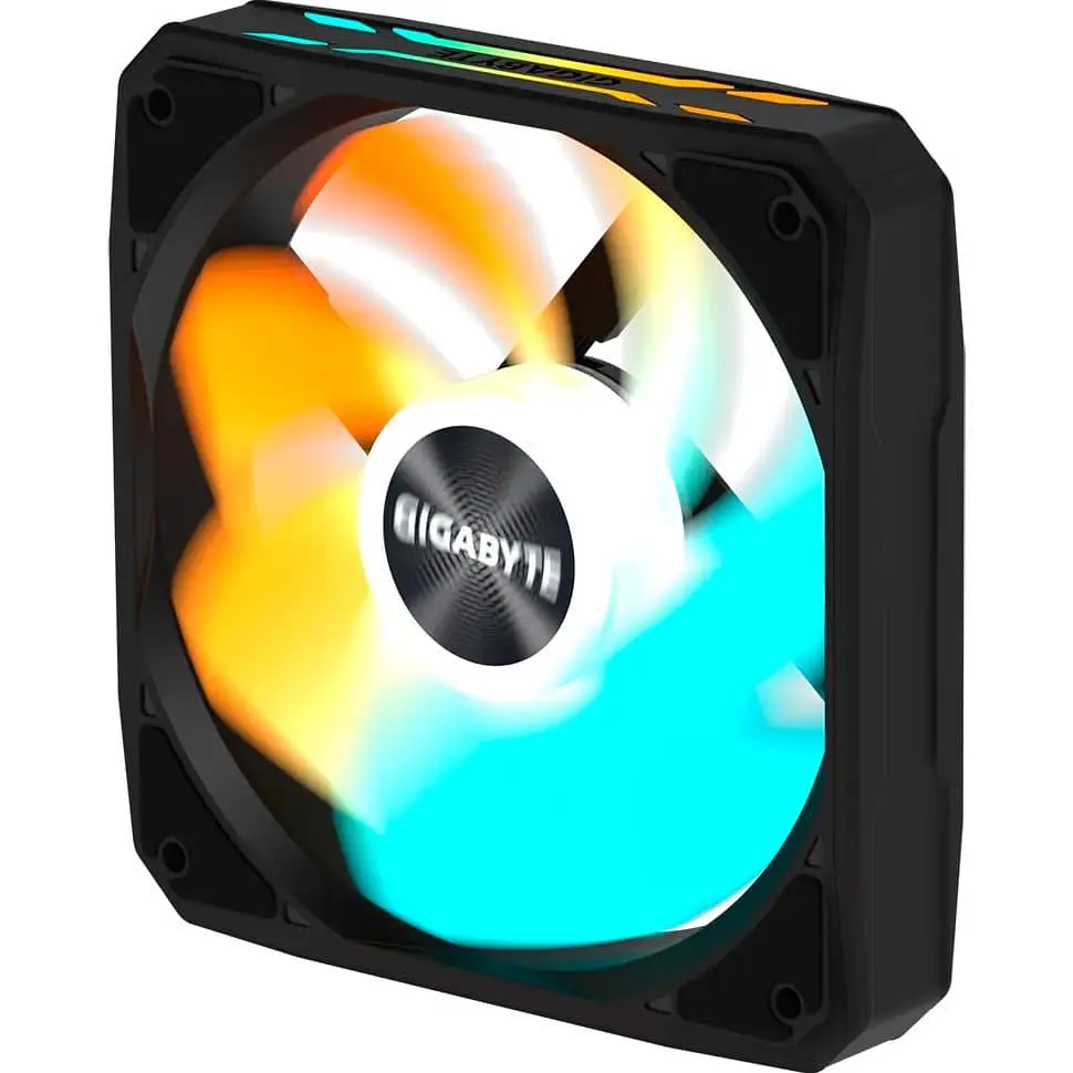 Комплект вентиляторів Gigabyte EZ CHAIN RVS FAN 120мм 3-Pack Black (GP-GBT EZRVSFAN1203) - фото 5