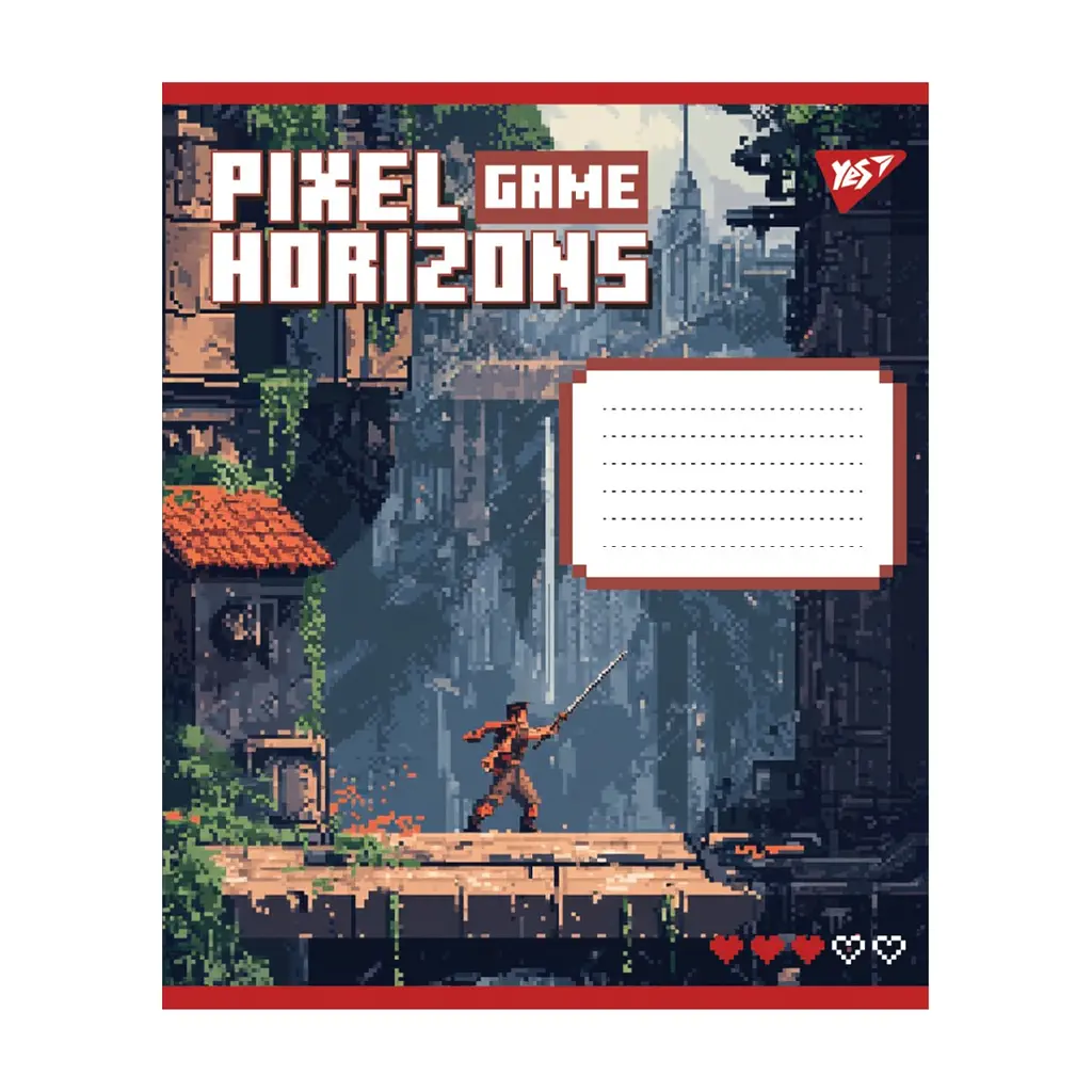 Зошит Yes Pixel game А5 12 аркушів лінія (767775), в асортименті - фото 5
