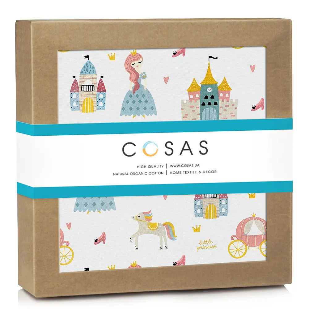 Фланелеві пелюшки 80х100 PRINCESS COSAS (4822052216194)